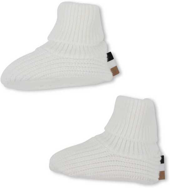 Costume Hugo Boss Hat Set With Slippers WHITE Baieti (BM 19654634) 4