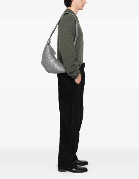 Genti tip postas LEMAIRE Small Croissant Bag GREY Femei (BM 19654742) 2