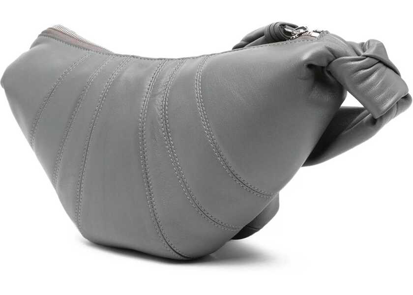 Genti tip postas LEMAIRE Small Croissant Bag GREY Femei (BM 19654742) 3