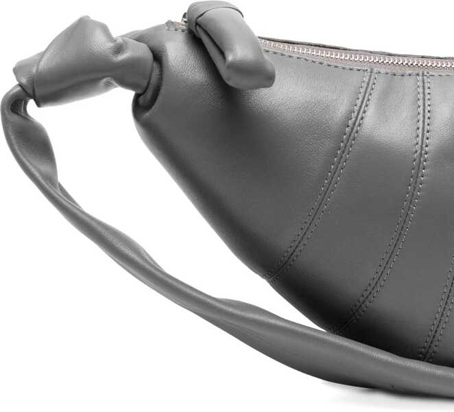 Genti tip postas LEMAIRE Small Croissant Bag GREY Femei (BM 19654742) 4