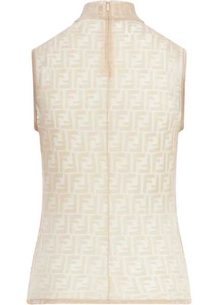 Tricouri Fendi FF lace Top MOU-26 Femei (BM 19654808) 2