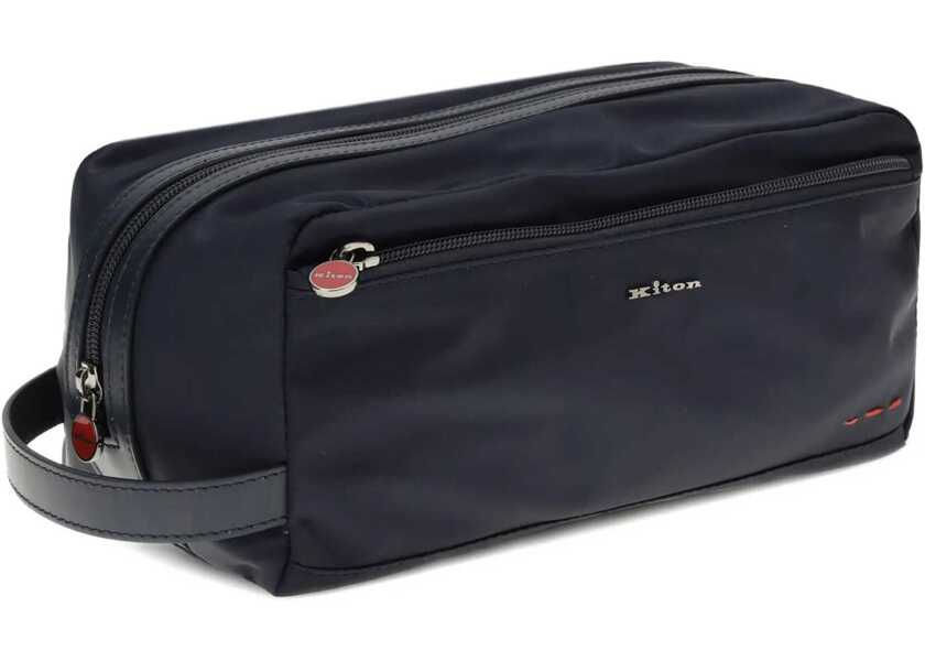 Accesorii de voiaj KITON Nylon Beauty Case BLU Barbati (BM 19654811) 3