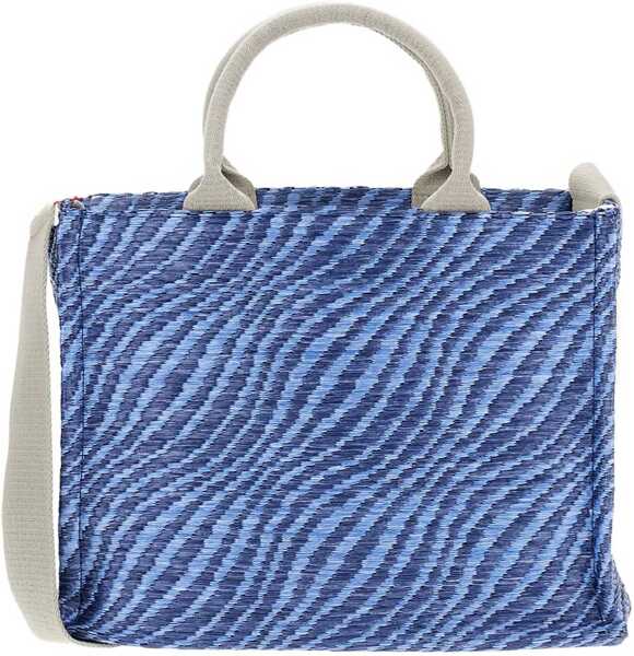 Genti de umar Marni Fabric Tote Bag VIVID BLU Femei (BM 19654817) 3