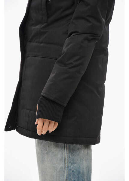 Geci de iarna NOBIS Slim Fit Carla Down Jacket With Furred Hood Black Femei (BM 19654859) 2