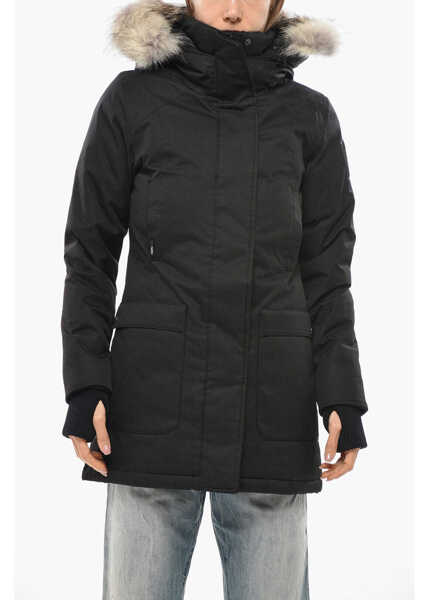 Geci de iarna NOBIS Slim Fit Carla Down Jacket With Furred Hood Black Femei (BM 19654859) 1