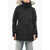 NOBIS Slim Fit Carla Down Jacket With Furred Hood Black