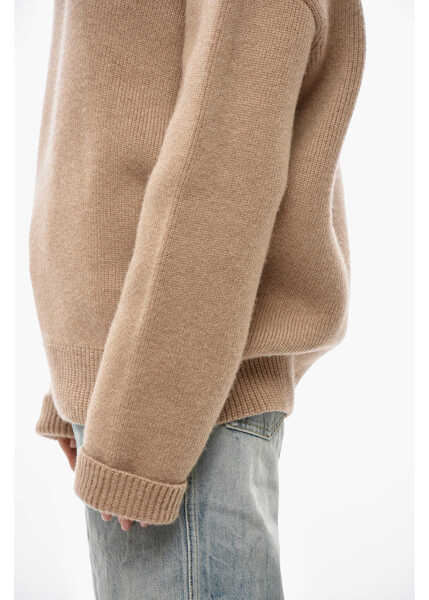 Tricouri Polo Khaite Polo Neck Stretch Cashmere Pullover Beige Femei (BM 19654874) 2