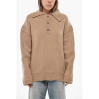 Tricouri Polo Polo Neck Stretch Cashmere Pullover Femei