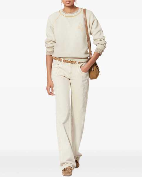 Pulovere casual ISABEL MARANT ETOILE Jersey Loriby GREY Femei (BM 19654958) 2