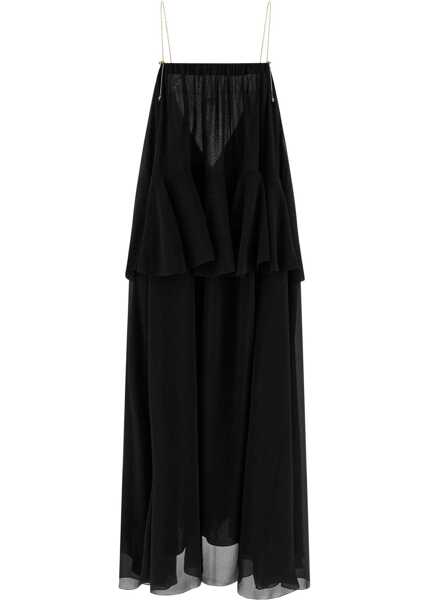 Rochii Chloe Dress with chain straps BLACK Femei (BM 19654985) 1