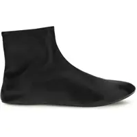 Bocanci casual Leather ankle Boots lined with soft shearling Femei