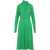 Tom Ford Silk midi Dress GREEN CLOVER