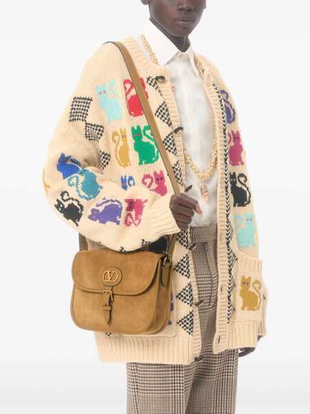 Cardigane Valentino Garavani Cardigan with Le Chat de la Maison jacquard motif MULTICOLOR Barbati (BM 19655033) 4