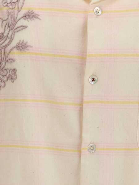 Camasi casual BAZISZT Provence Shirt LIGHT PINK Barbati (BM 19655036) 3