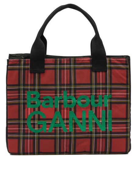 Genti de mana Barbour Barbour x GANNI Hand Bag Red Femei (BM 19655046) 3