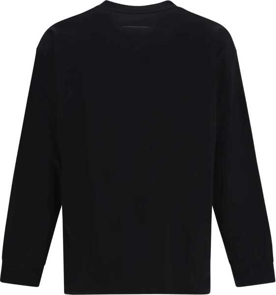 Tricouri MM6 Maison Margiela Long-sleeve T-shirt BLACK Barbati (BM 19661849) 2
