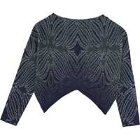 Bluze Mesh With Pattern Femei