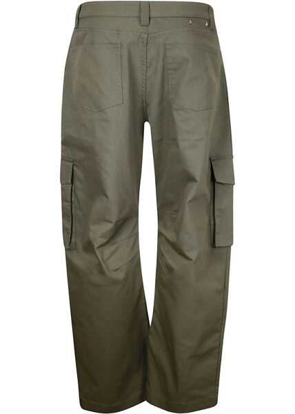Pantaloni casual Golden Goose Cargo Pants GREEN Barbati (BM 19661972) 2