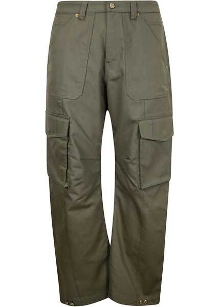 Pantaloni casual Golden Goose Cargo Pants GREEN Barbati (BM 19661972) 1