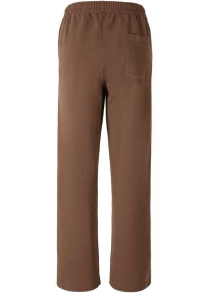 Pantaloni casual SPORTY & RICH Pants With Logo BROWN Femei (BM 19661999) 2