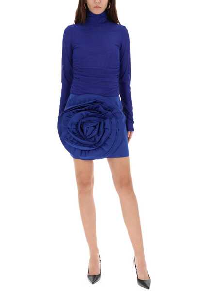 Bluze ROTATE Birger Christensen Tops In Mesh BLUE Femei (BM 19662002) 2