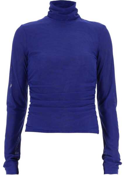 Bluze ROTATE Birger Christensen Tops In Mesh BLUE Femei (BM 19662002) 1
