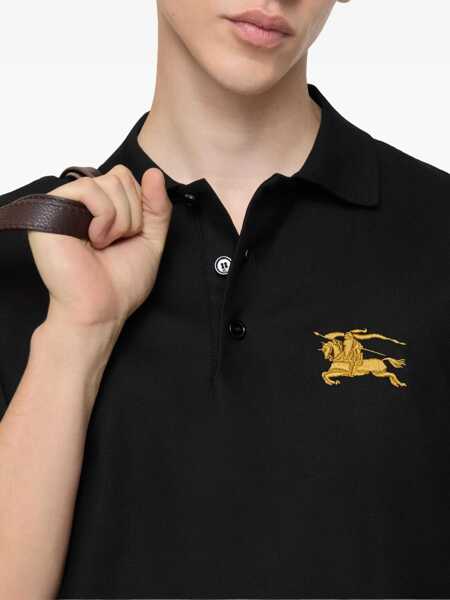 Tricouri Polo Burberry Polo With Logo BLACK Barbati (BM 19662068) 3