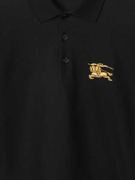 Tricouri Polo Burberry Polo With Logo BLACK Barbati (BM 19662068) 5