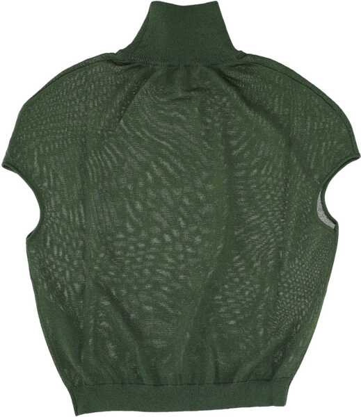 Pulovere casual Circus Hotel Turtleneck Shirt GREEN Femei (BM 19662107) 2