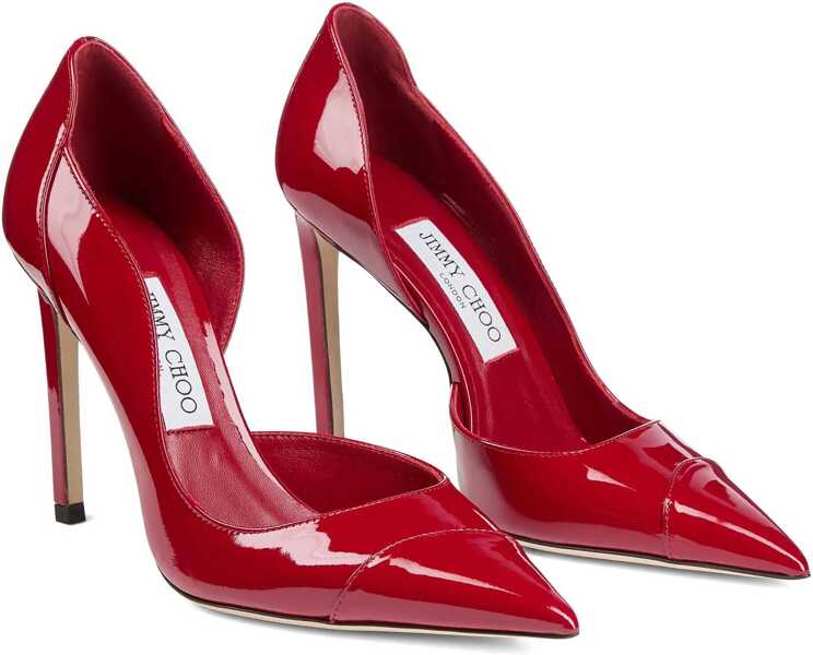 Pantofi cu toc Jimmy Choo Brigitte 100 Pumps RED Femei (BM 19662314) 2