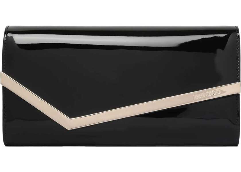 Genti plic Jimmy Choo Emmie Clutch BLACK Femei (BM 19662320) 1