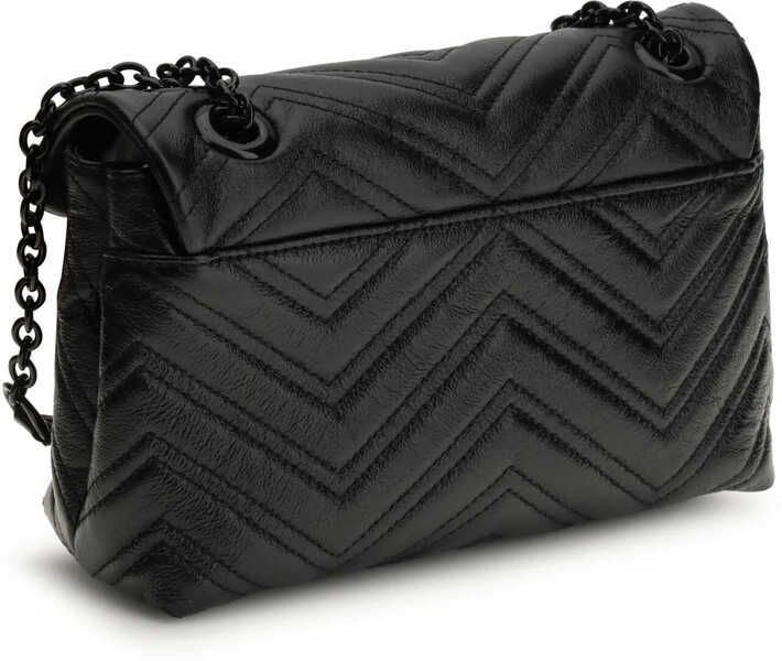 Genti de mana Gucci Small GG Marmont shoulder Bag BLACK/BLACK/BLACK Femei (BM 19662347) 3