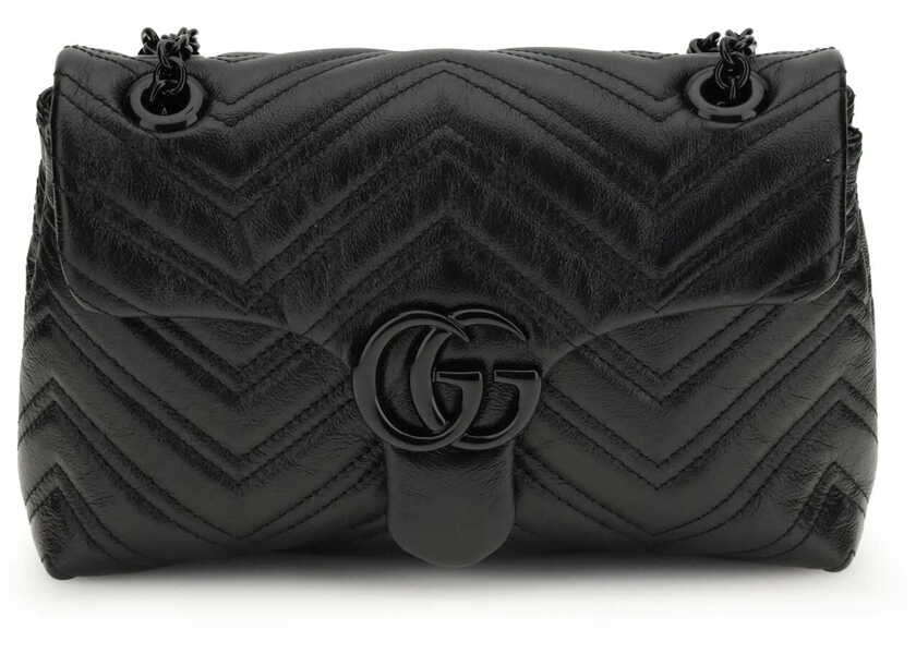 Genti de mana Gucci Small GG Marmont shoulder Bag BLACK/BLACK/BLACK Femei (BM 19662347) 1