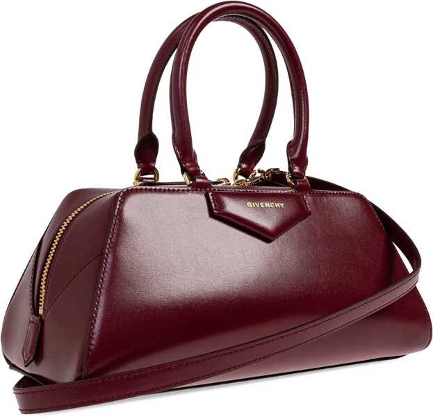 Genti de mana Givenchy Antigona East-West small Handbag BURGUNDY Femei (BM 19662386) 3