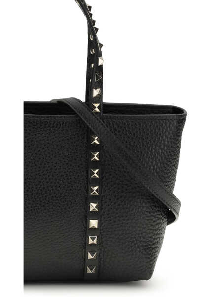 Genti de umar Valentino Garavani Small Rockstud tote Bag NERO Femei (BM 19662410) 4