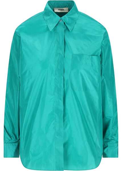 Camasi casual Fendi Silk taffeta Shirt GIADA-26 Femei (BM 19662623) 1