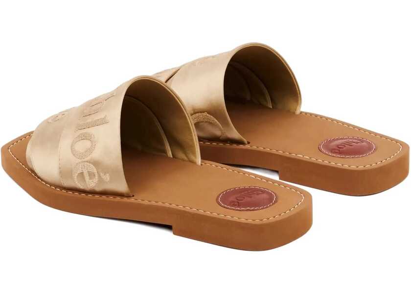 Sandale Chloe Woody Mules LIGHT SAND Femei (BM 19662680) 3