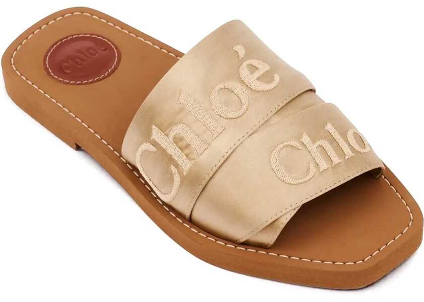 Sandale Chloe Woody Mules LIGHT SAND Femei (BM 19662680) 4