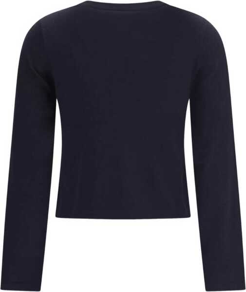 Tricouri EXTREME CASHMERE Long-sleeved crew-neck T-shirt n451 Lisa NAVY Femei (BM 19662719) 2