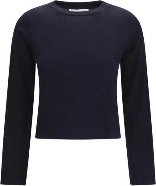 Tricouri EXTREME CASHMERE Long-sleeved crew-neck T-shirt n451 Lisa NAVY Femei (BM 19662719) 1