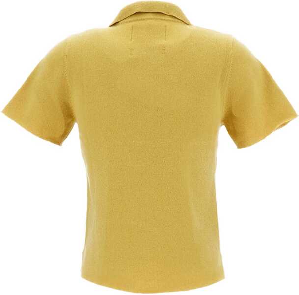 Tricouri Polo EXTREME CASHMERE Cashmere polo Sweater  n198 Salamander CORN Femei (BM 19662737) 2