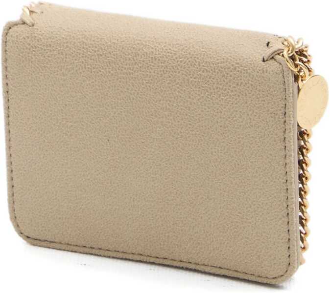 Portofele Stella McCartney Falabella Bifold Wallet CREAM Femei (BM 19662845) 2