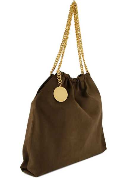 Genti de mana Stella McCartney Falabella Bag With Drawstring BROWN Femei (BM 19662854) 3