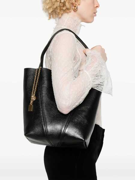 Genti de mana Chloe Chlo Spin Tote Bag BLACK Femei (BM 19662875) 2