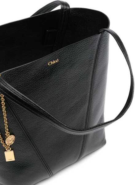 Genti de mana Chloe Chlo Spin Tote Bag BLACK Femei (BM 19662875) 5