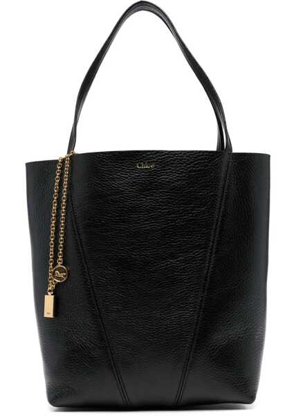 Genti de mana Chloe Chlo Spin Tote Bag BLACK Femei (BM 19662875) 1