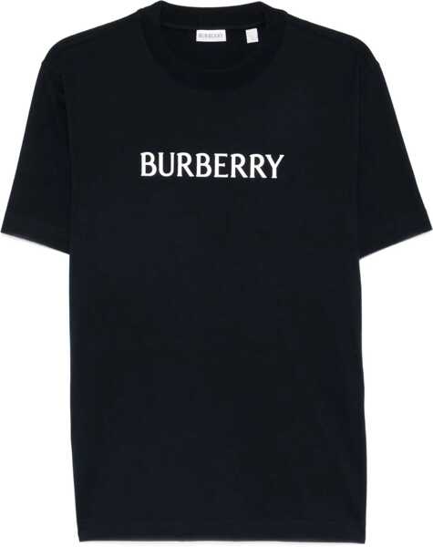 Tricouri Burberry Lightweight cotton jersey T-shirt NAVY Barbati (BM 19662905) 1