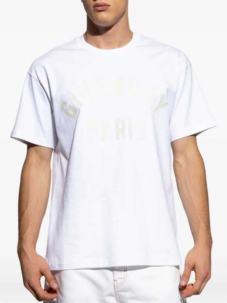 Tricouri Givenchy Logo T-Shirt WHITE Barbati (BM 19662914) 3