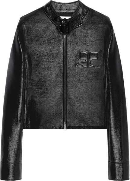 Jachete COURRGES City vinyl Jacket BLACK Femei (BM 19662965) 1