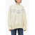 Chloe High-Neck Wool Openwork Pullover White